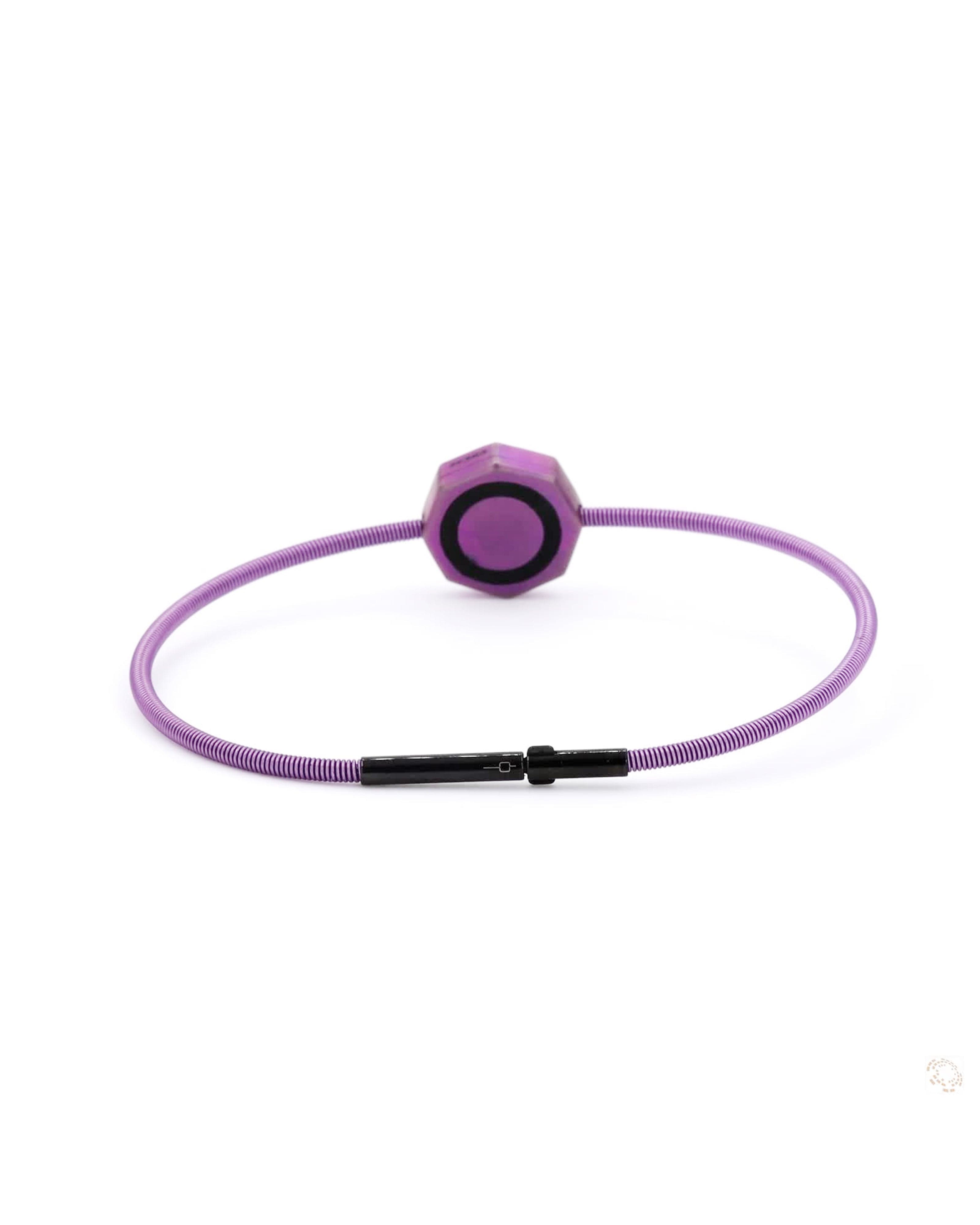 Women's Pink titanium Bracelet with matte finish