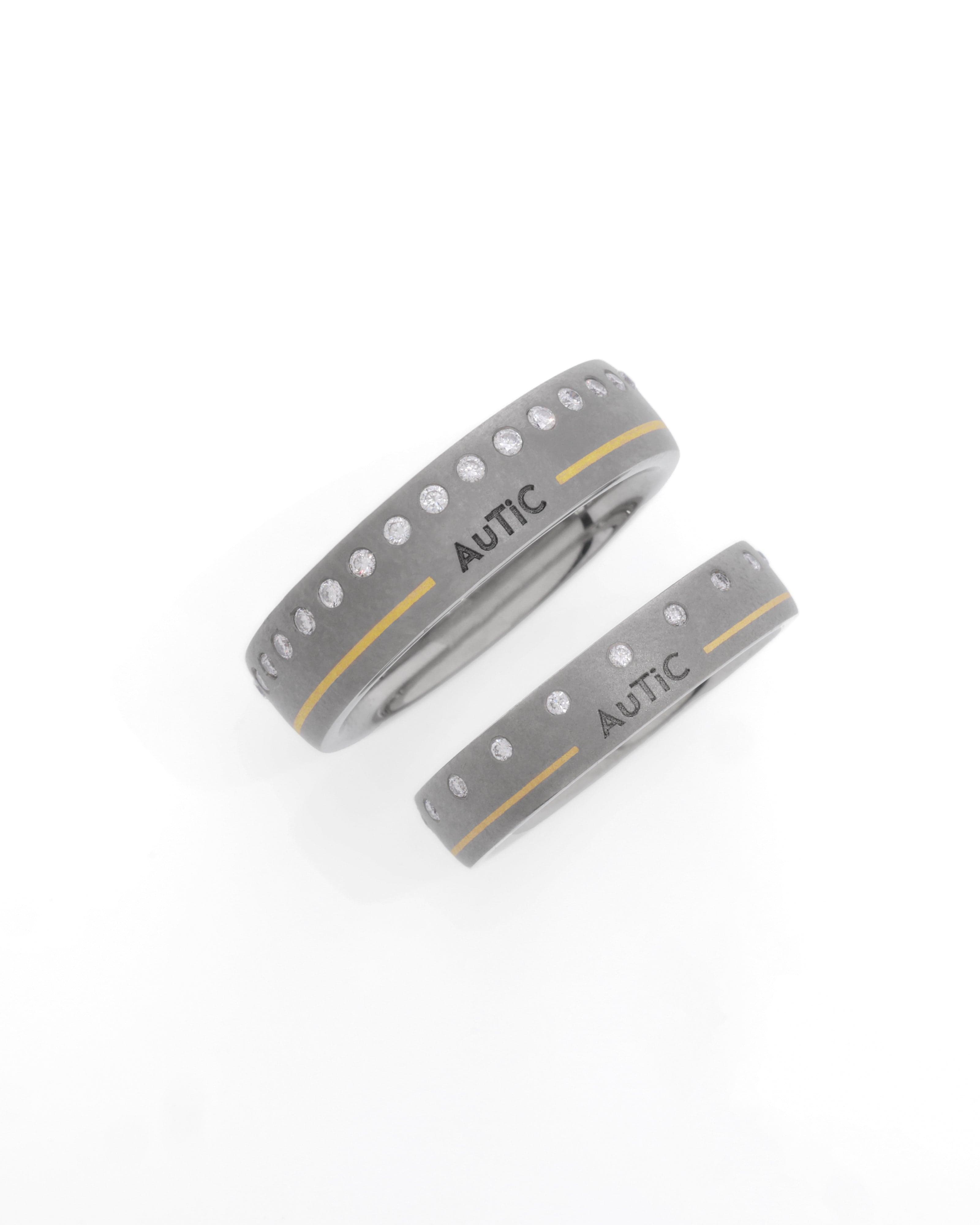Couple's Titanium Band