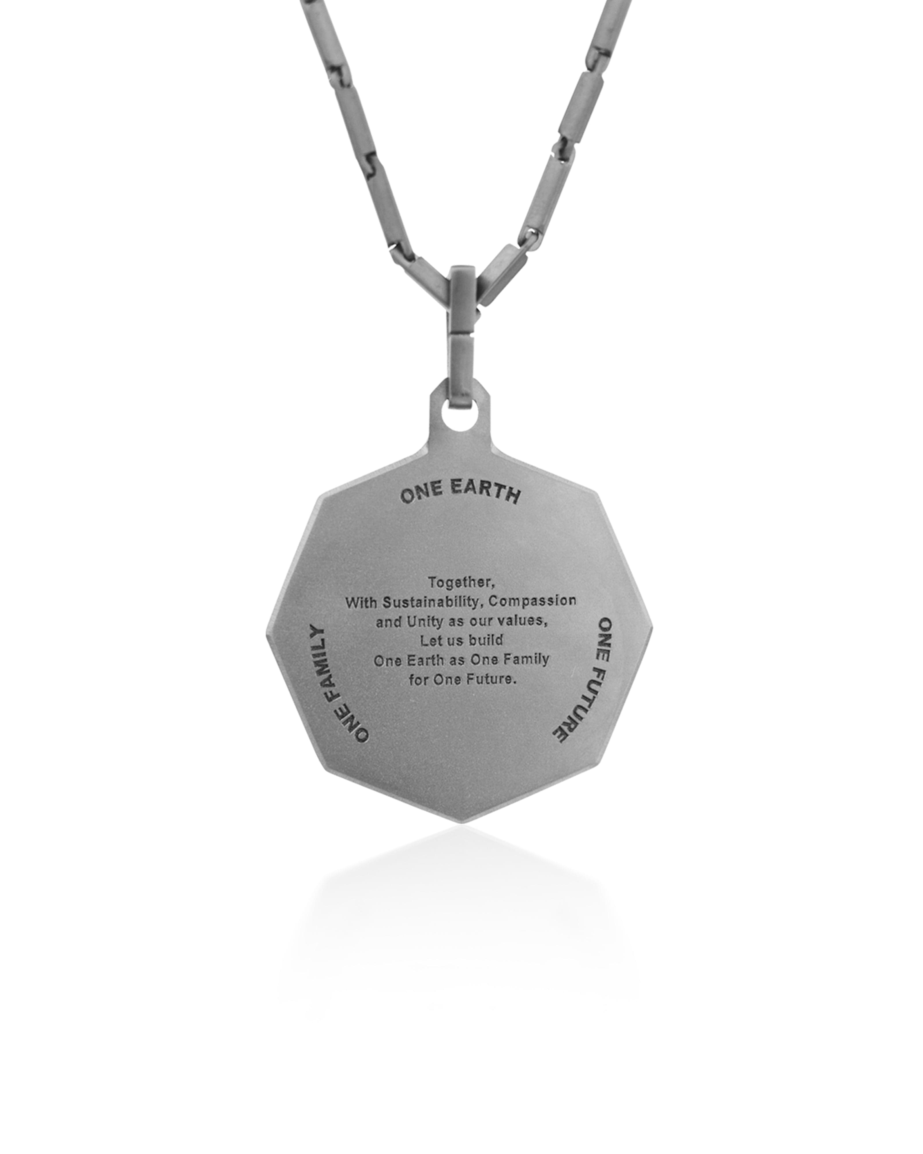 Vasudha – Exclusive Titanium Pendant.