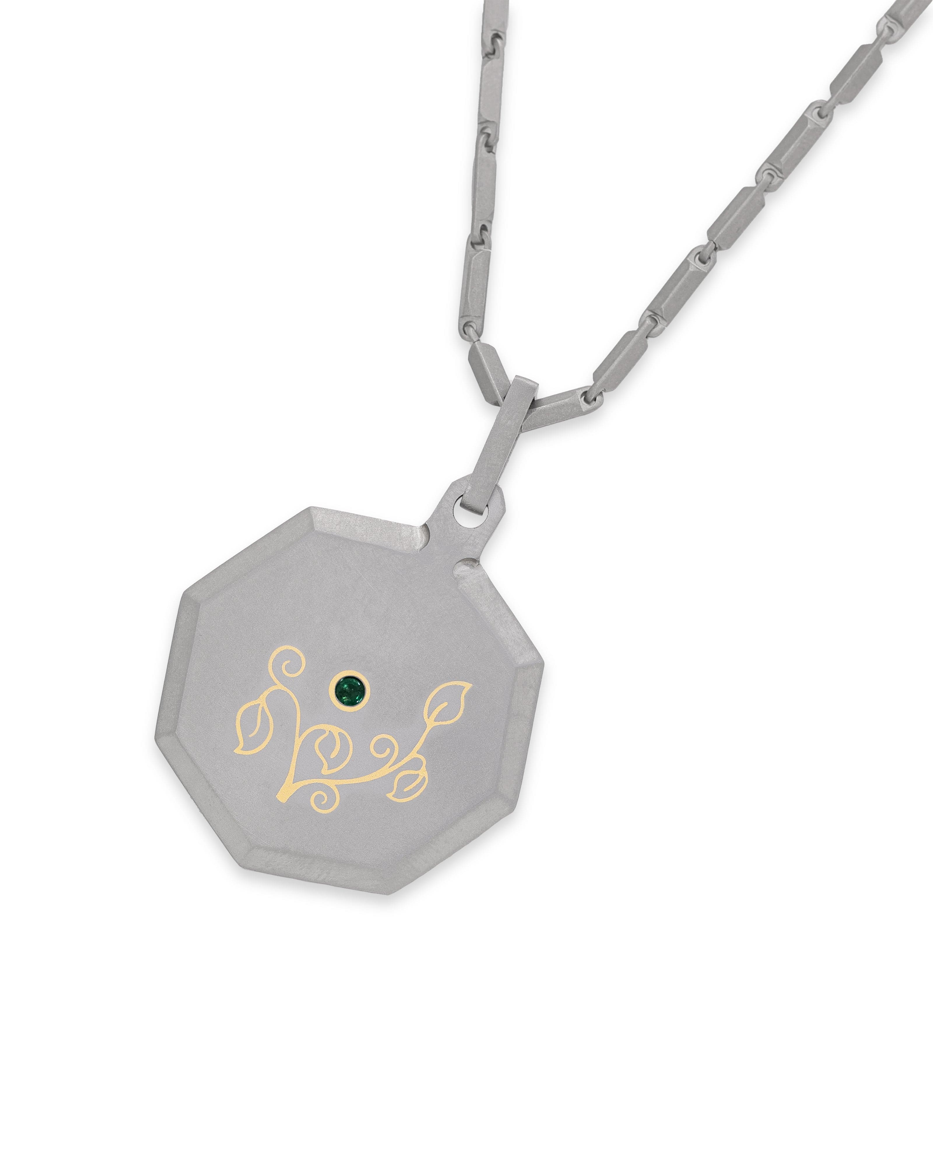 Taurus – Titanium Zodiac Pendant.