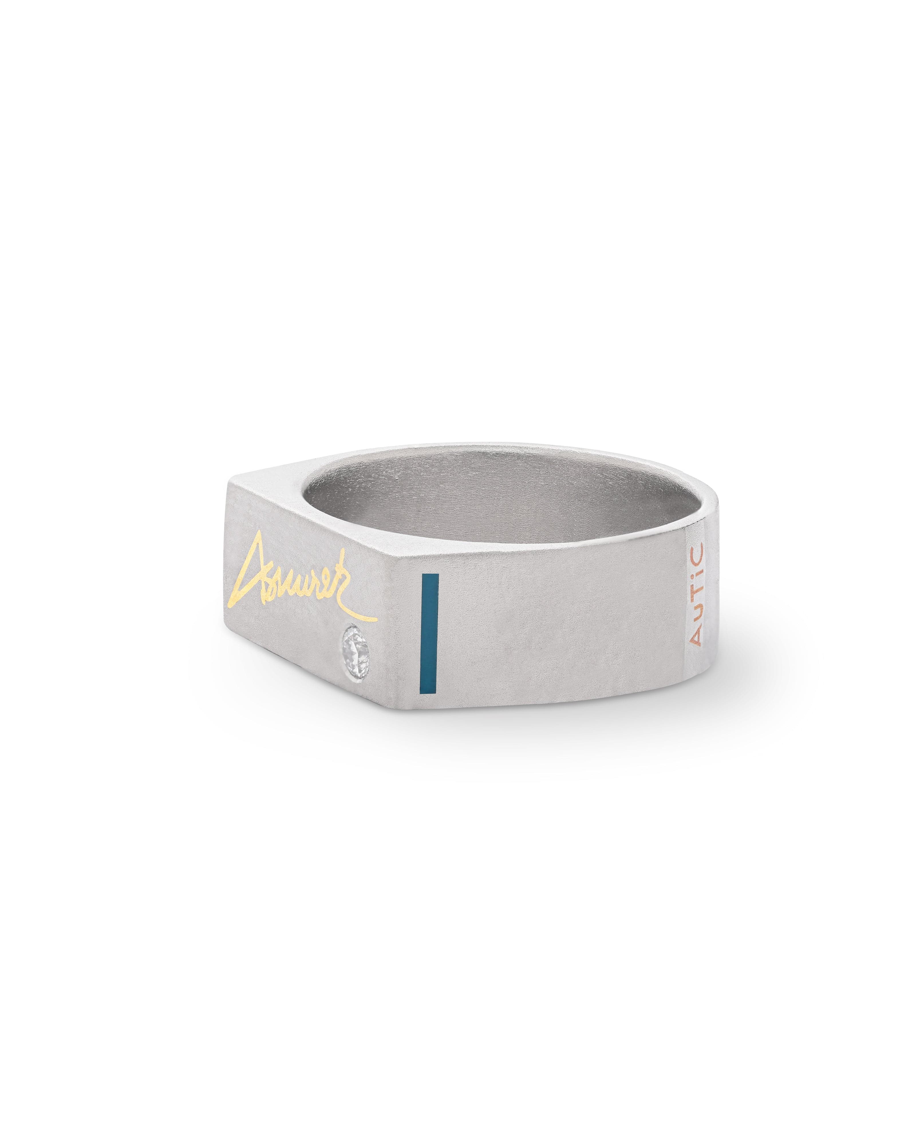 Autograph – Personalized Titanium Ring.