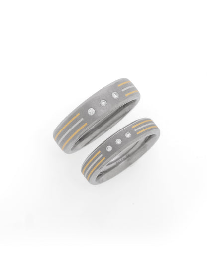 Couple's Titanium Band