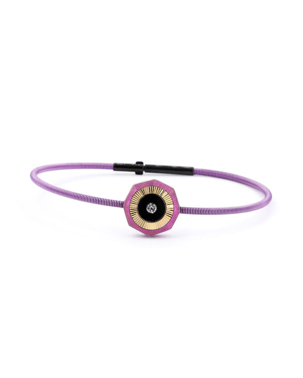 Vibes – Titanium Bracelet in Pink Color