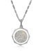 Aquarius – Titanium Zodiac Pendant