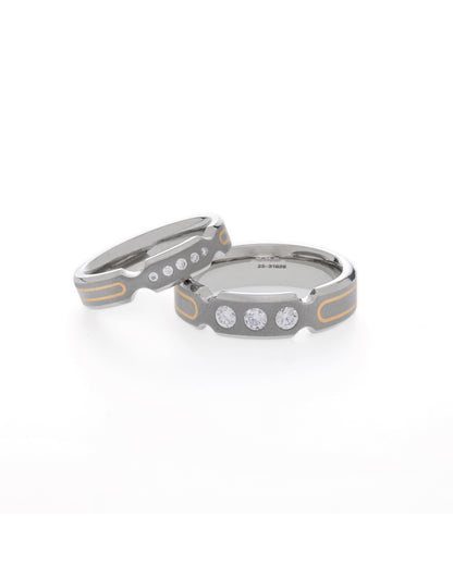 Couple's Titanium Band