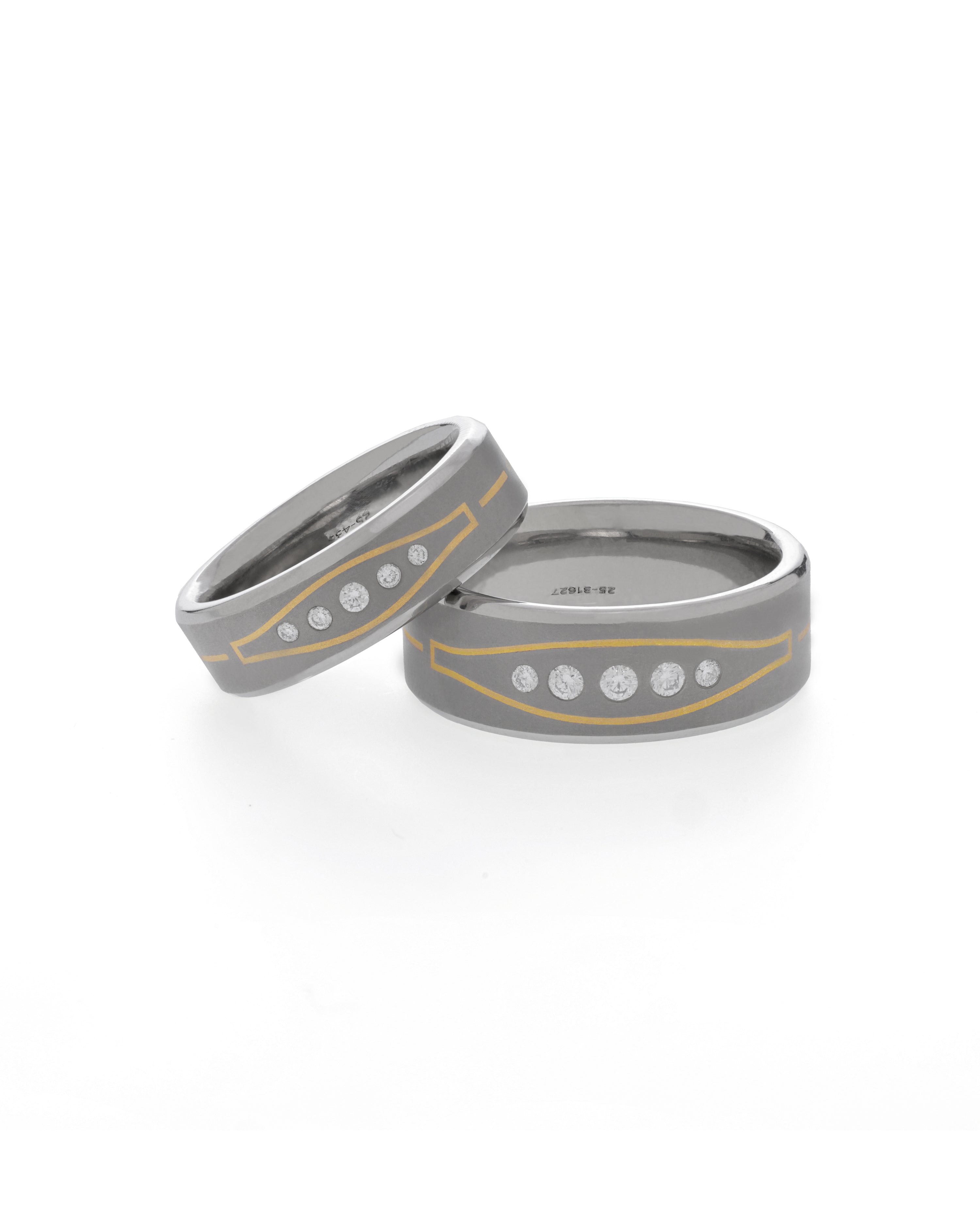 Couple's Titanium Band