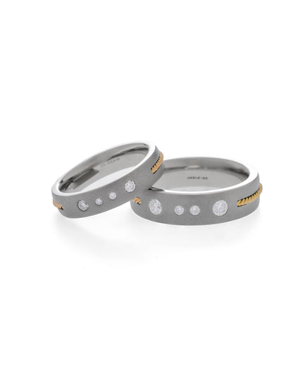 Couple's Titanium Band