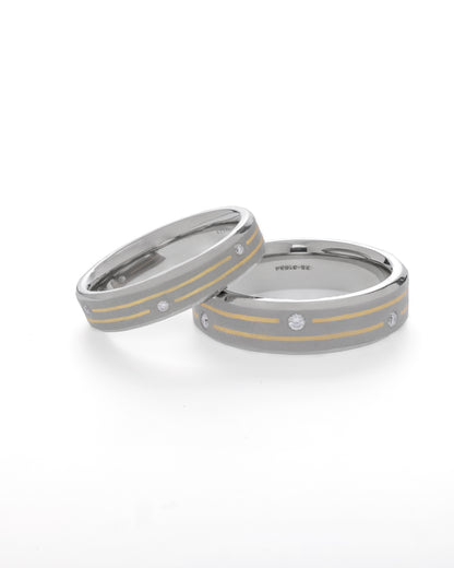 Couple's Titanium Band