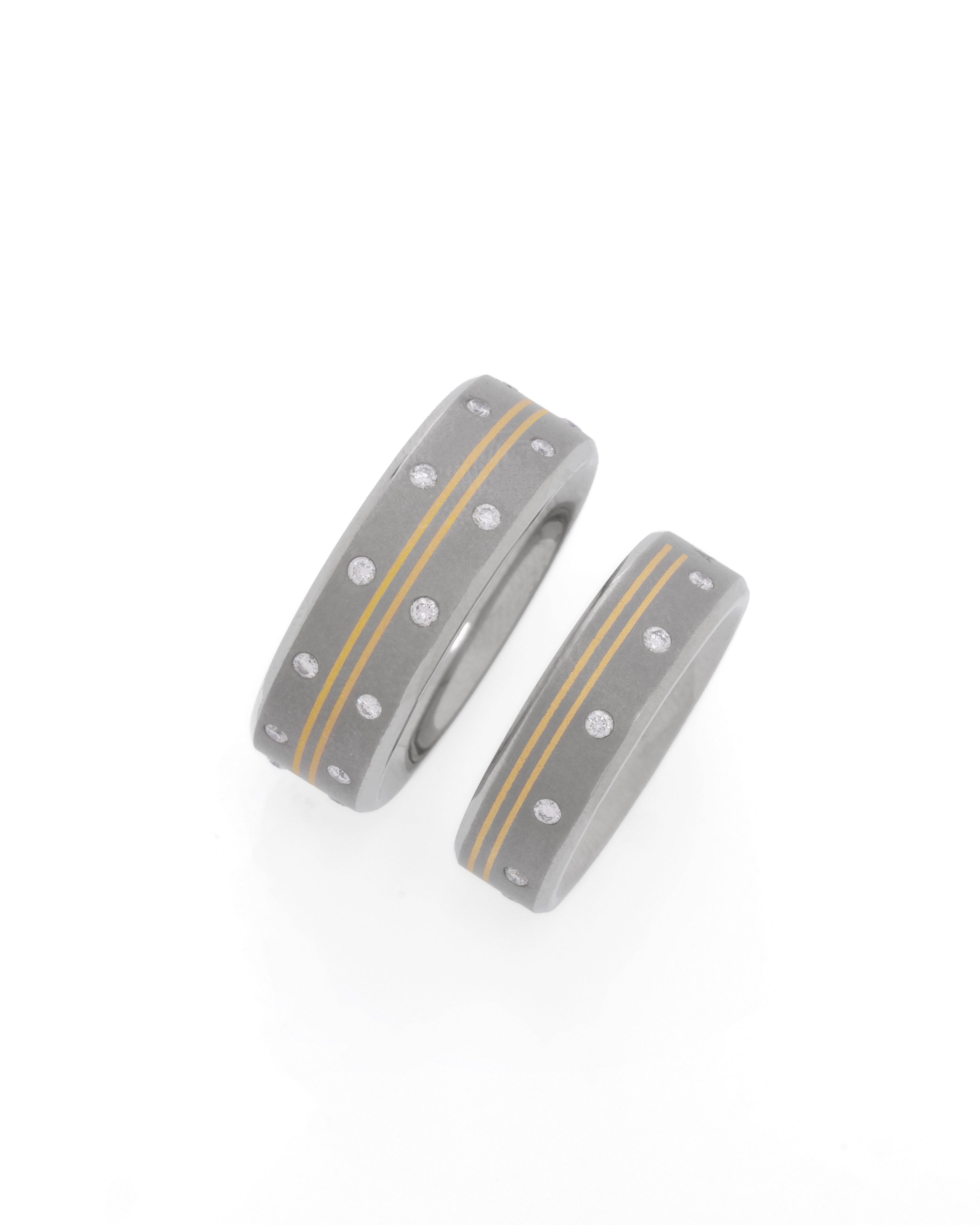 Couple's Titanium Band