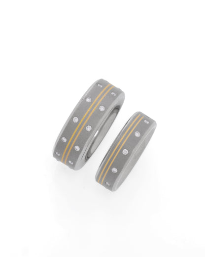 Couple's Titanium Band