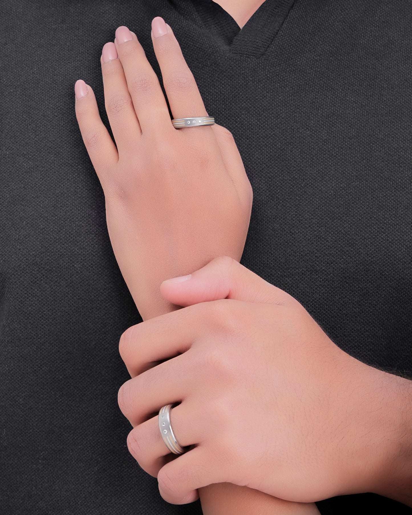 Couple's Titanium Band