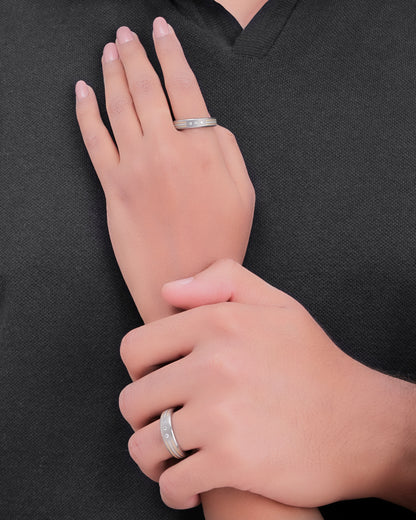 Couple's Titanium Band