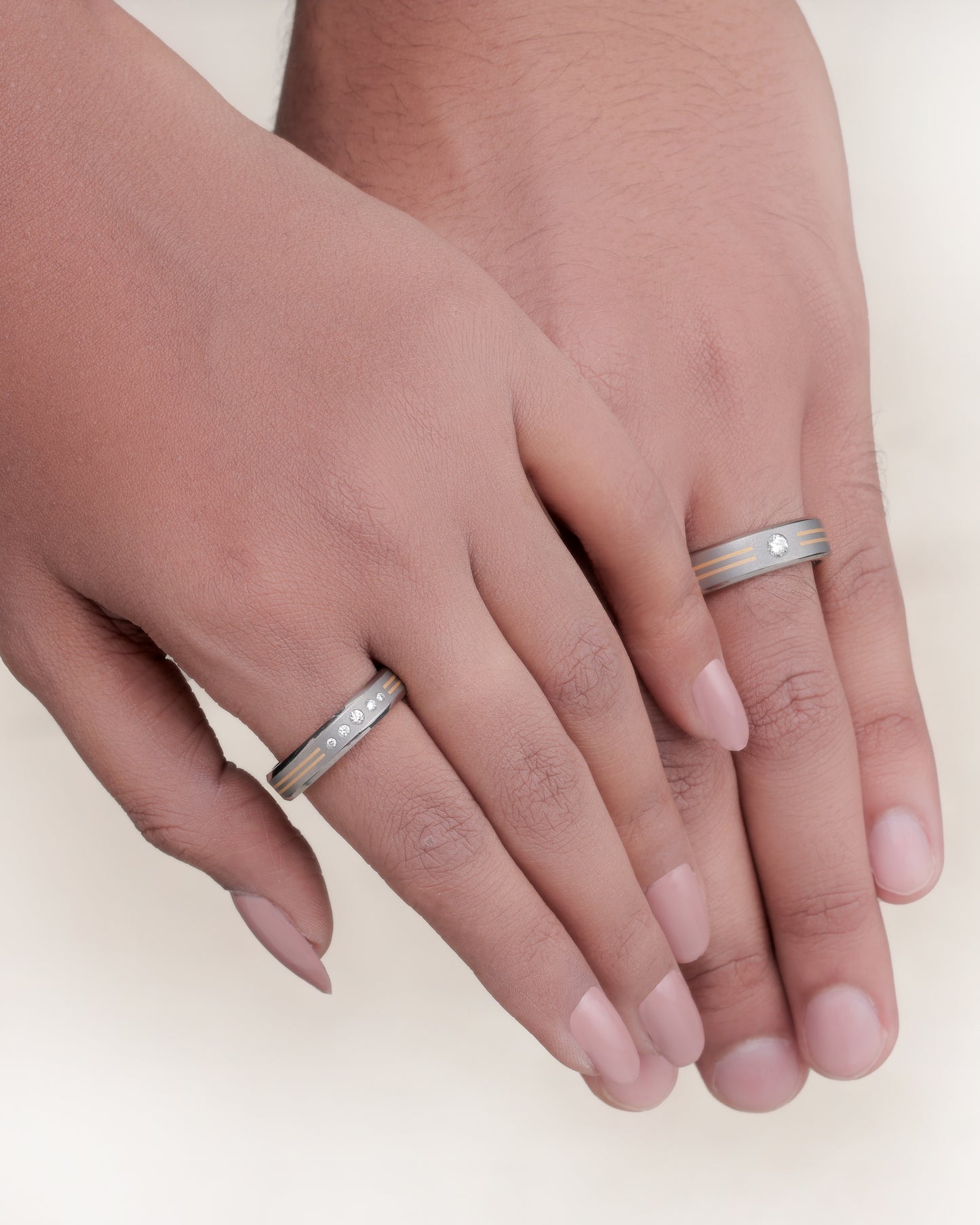 Couple's Titanium Band