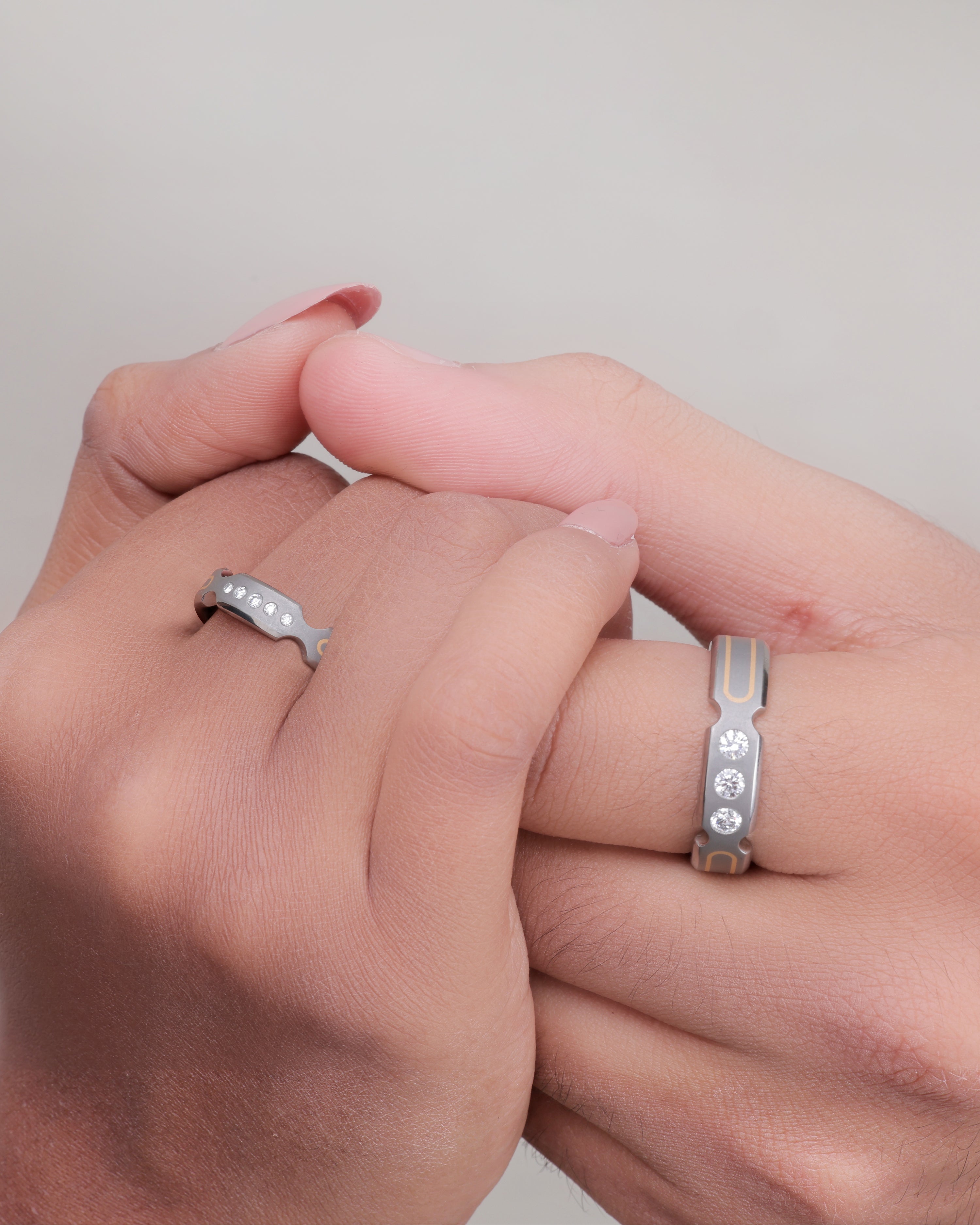 Couple's Titanium Band