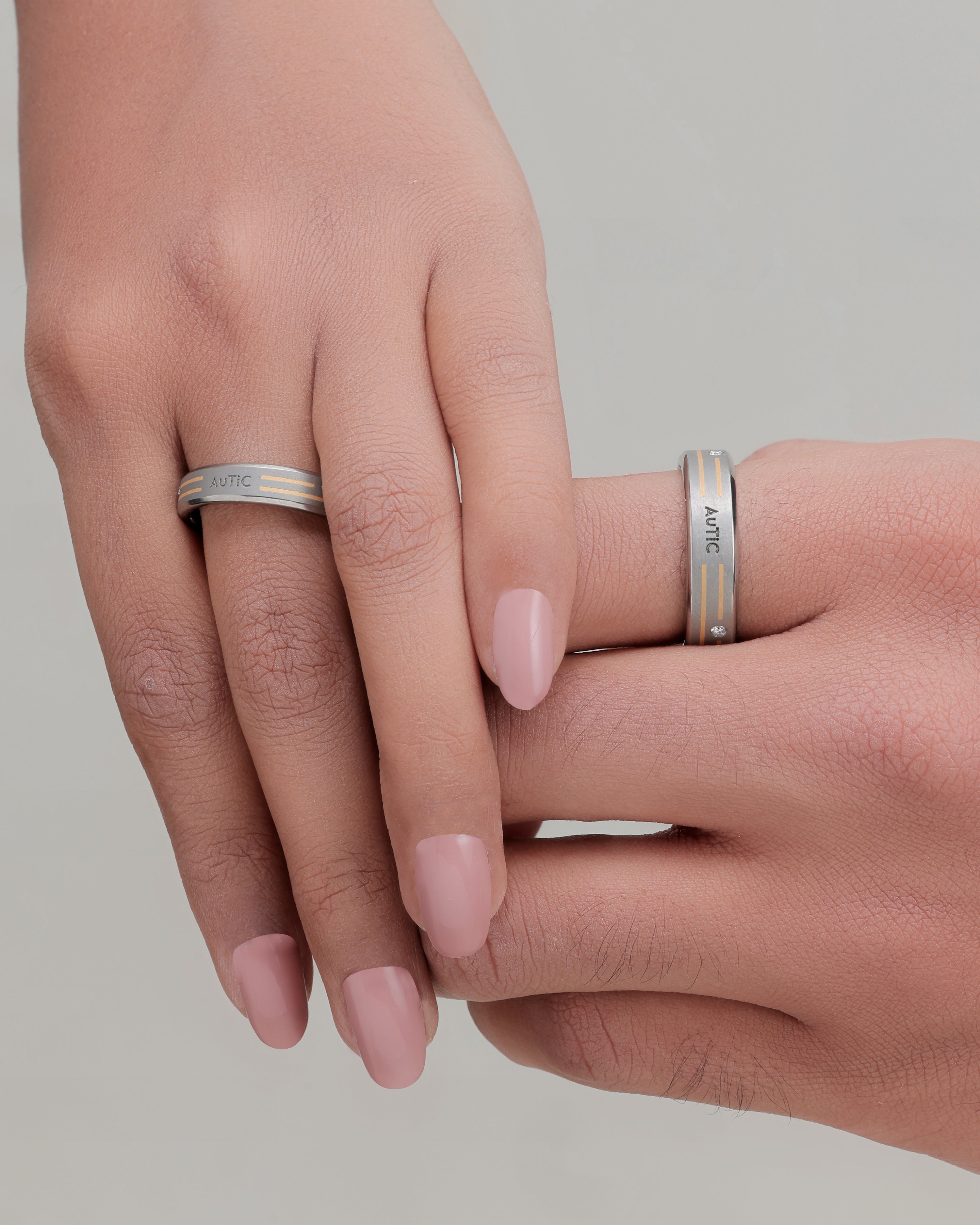 Couple's Titanium Band