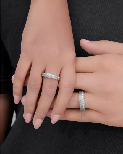 Couple's Titanium Band