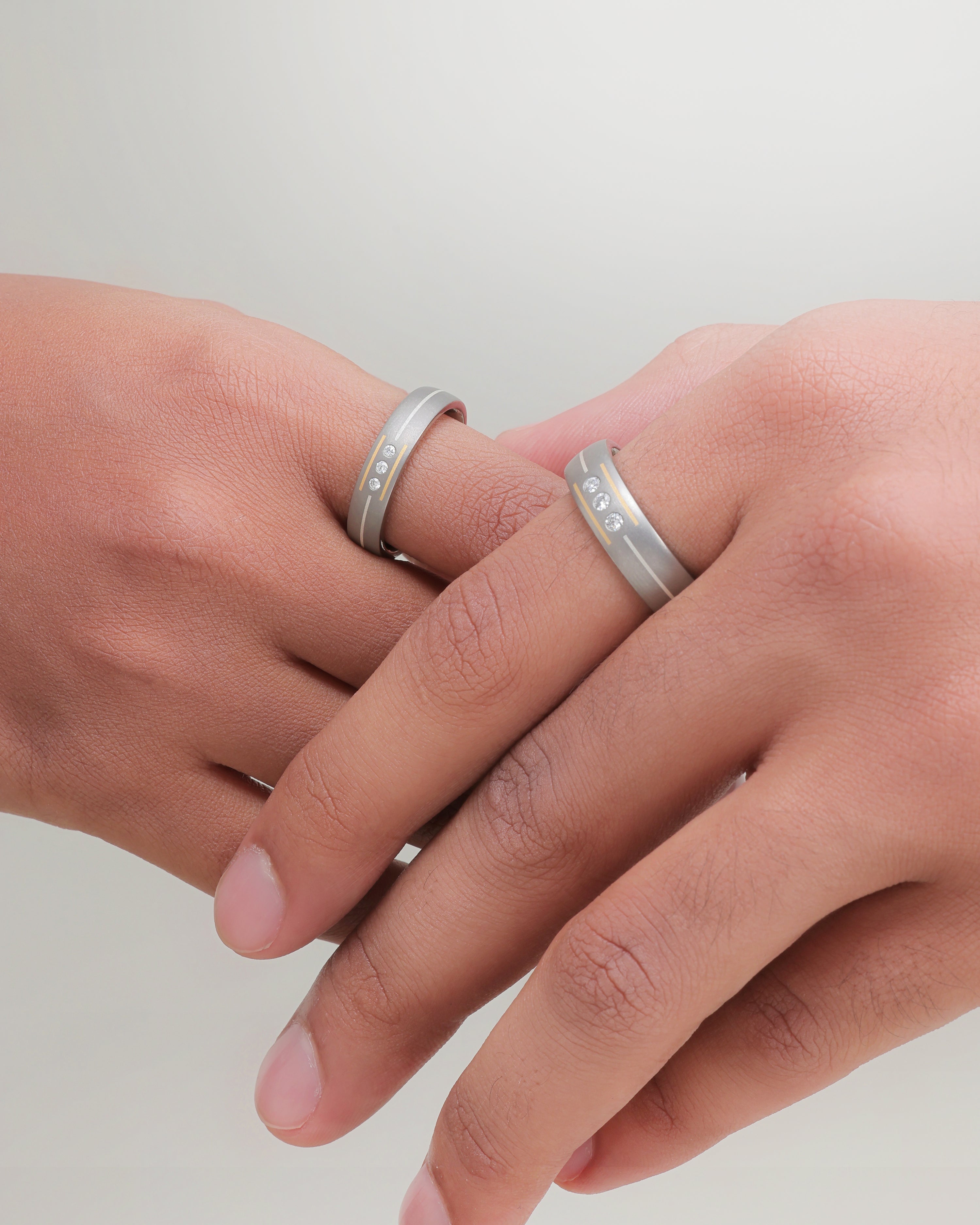 Couple's Titanium Band