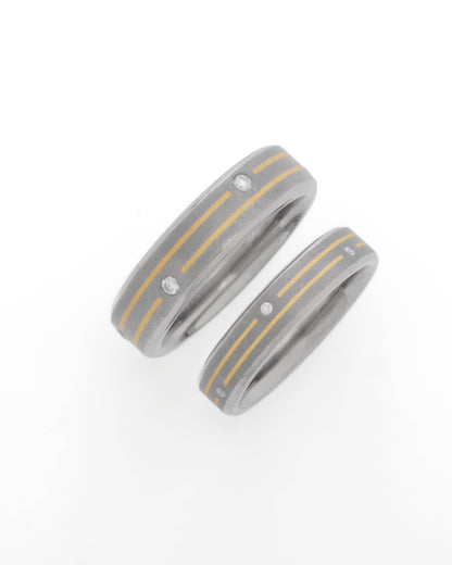 Couple's Titanium Band