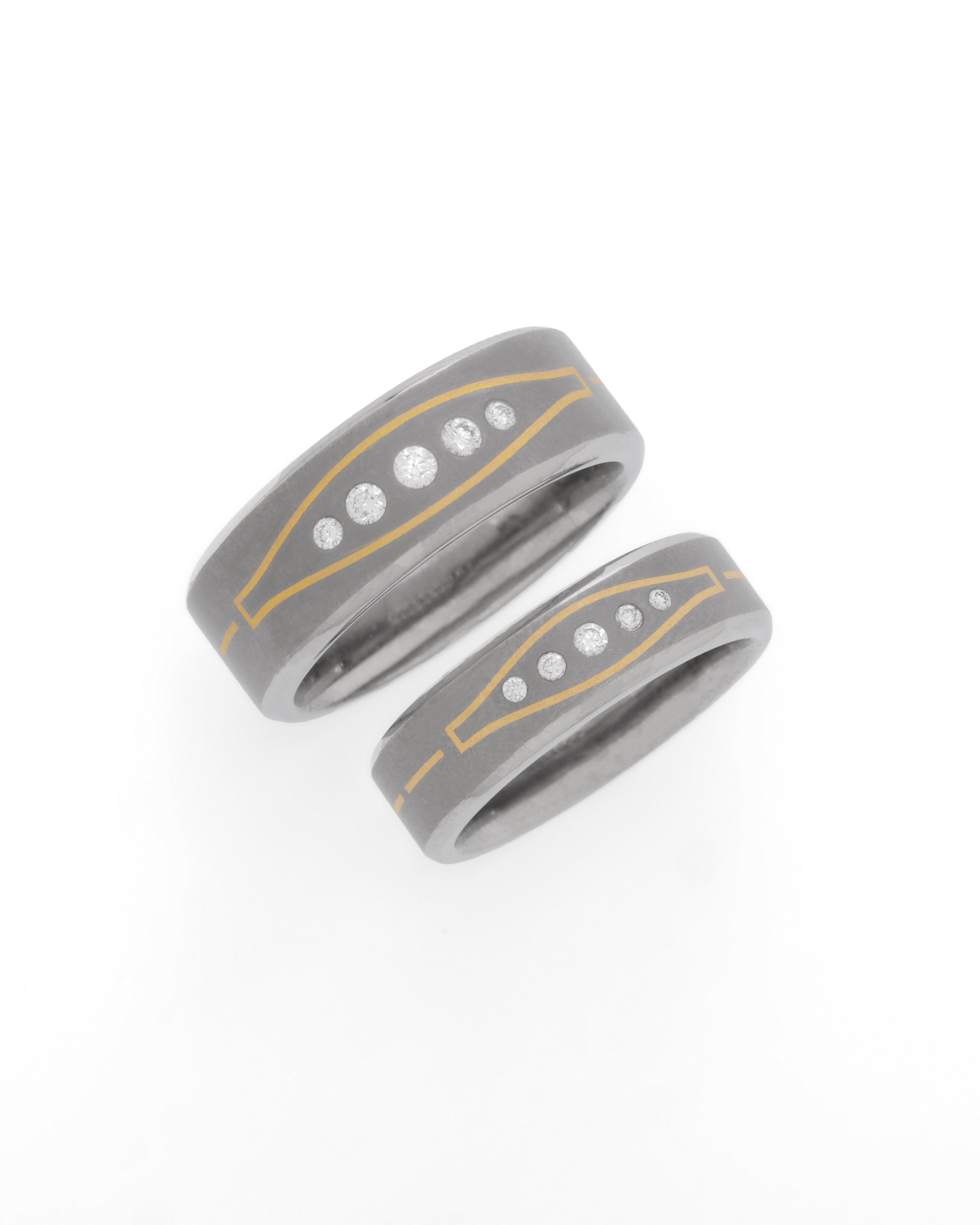 Couple's Titanium Band