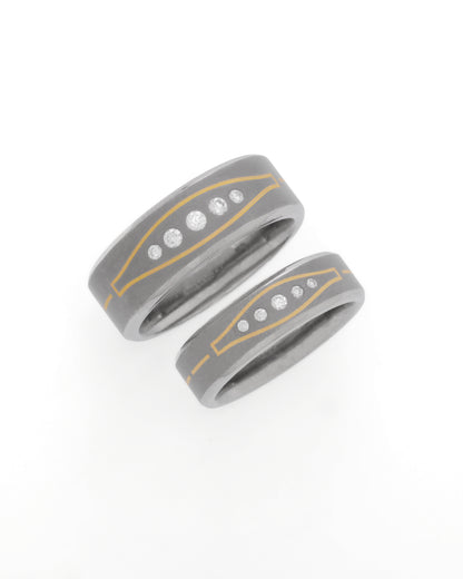Couple's Titanium Band