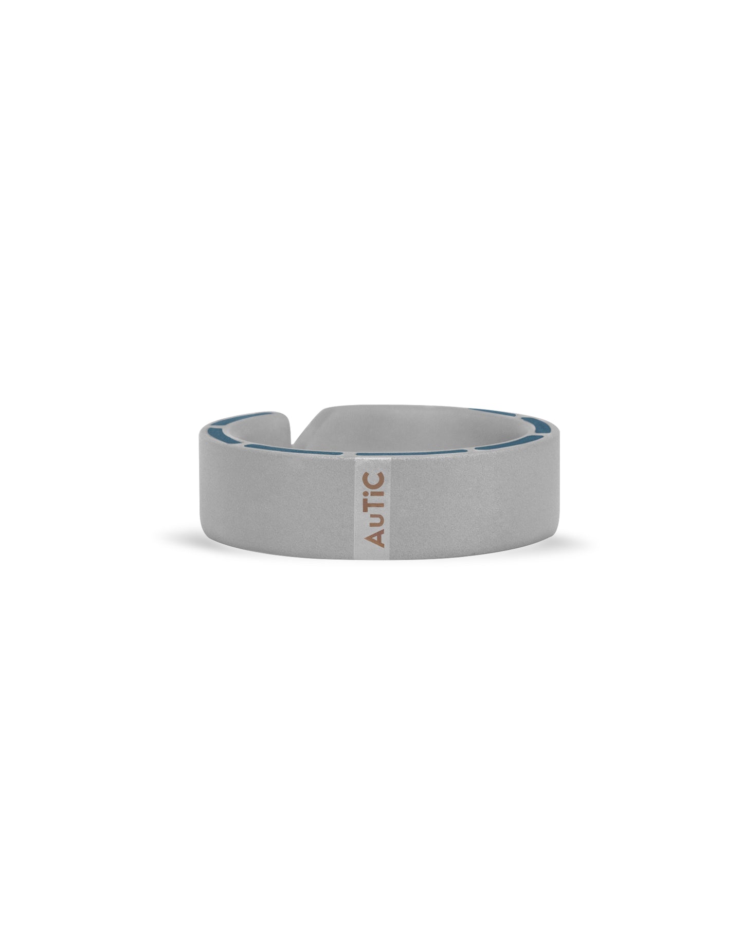 Women's  Silver  Love  Titanium Ring with Matte Finish