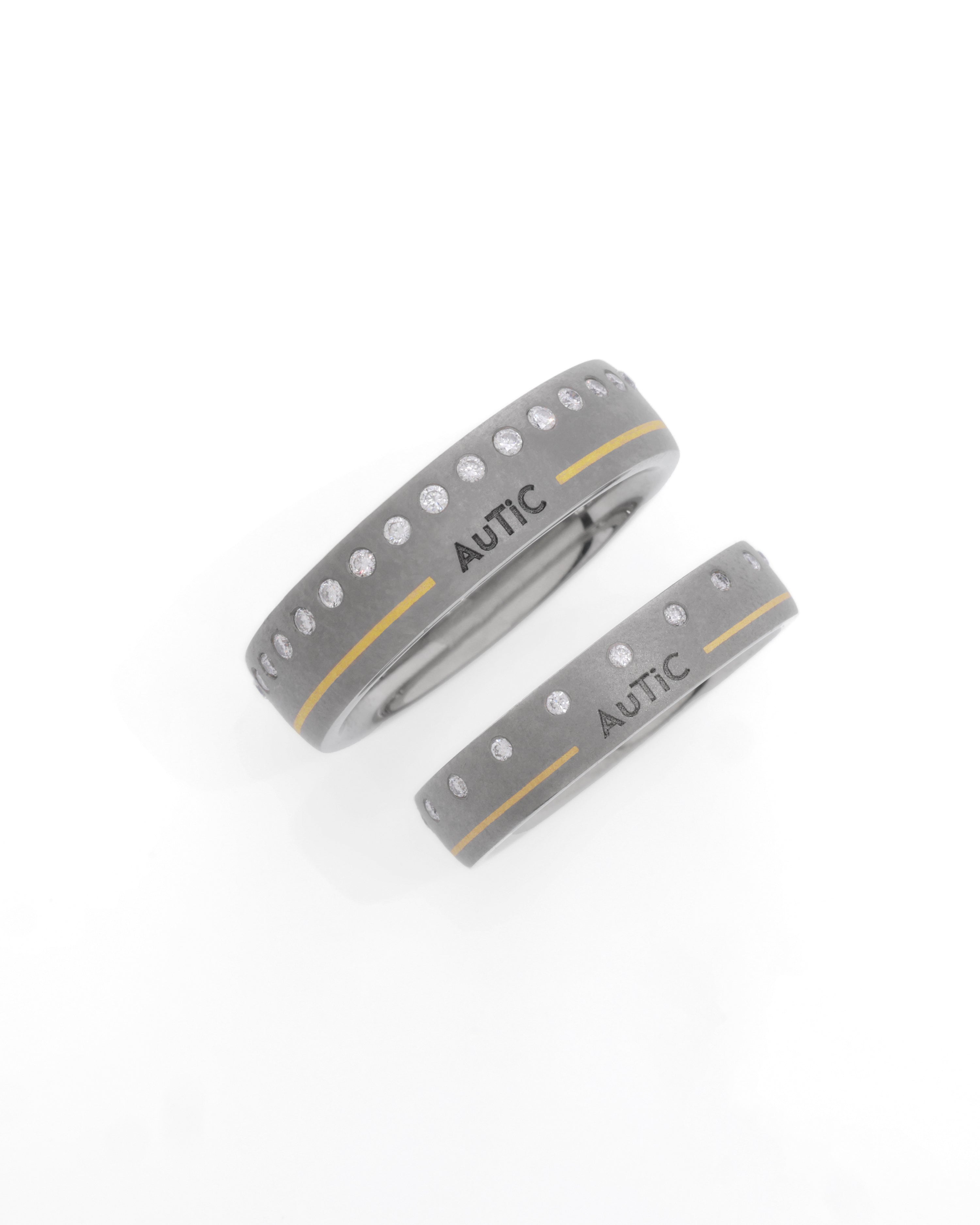 Couple's Titanium Band