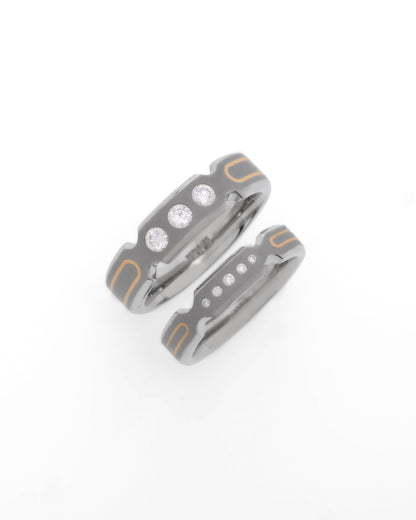 Couple's Titanium Band