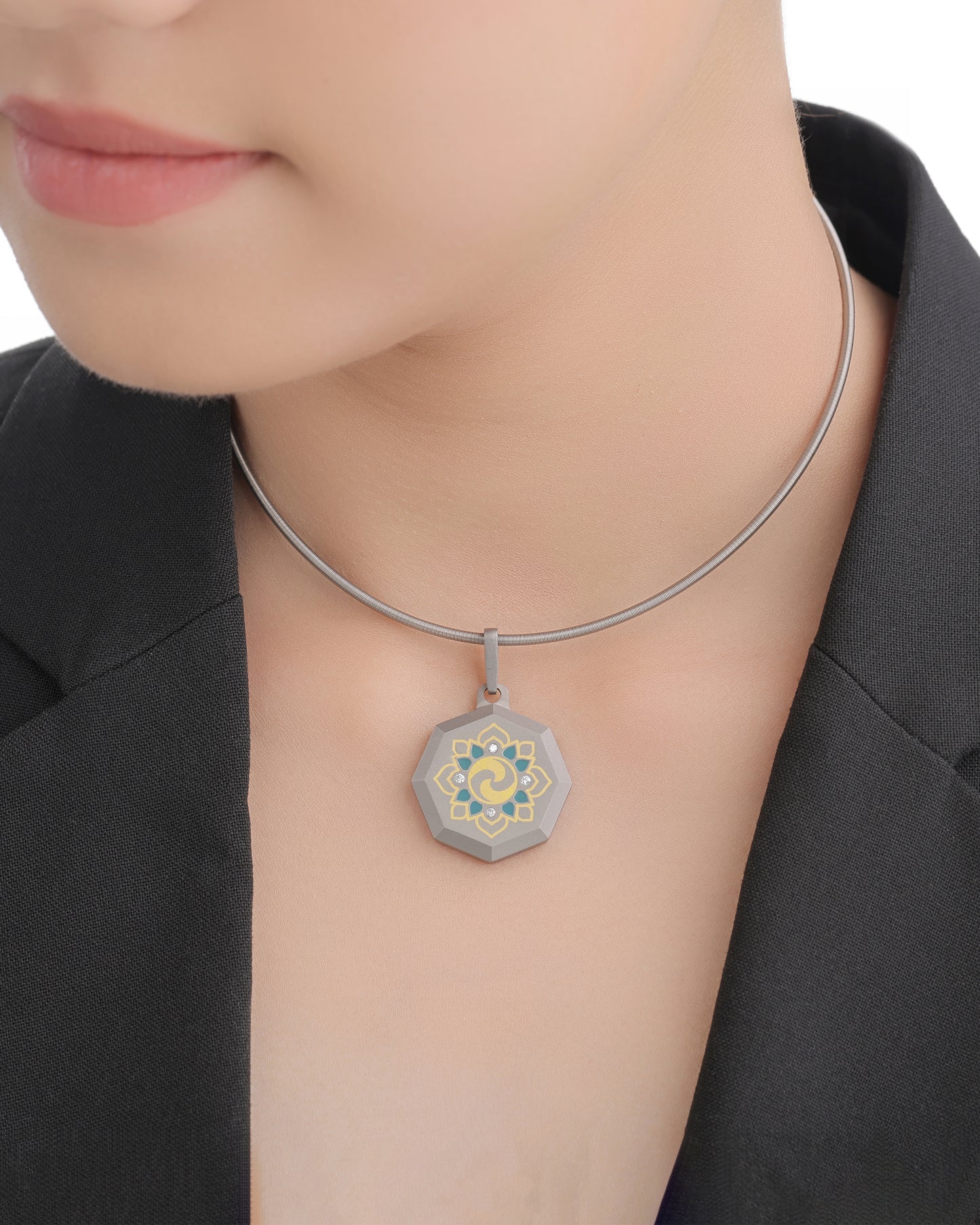 Ashtanga Titanium Pendant