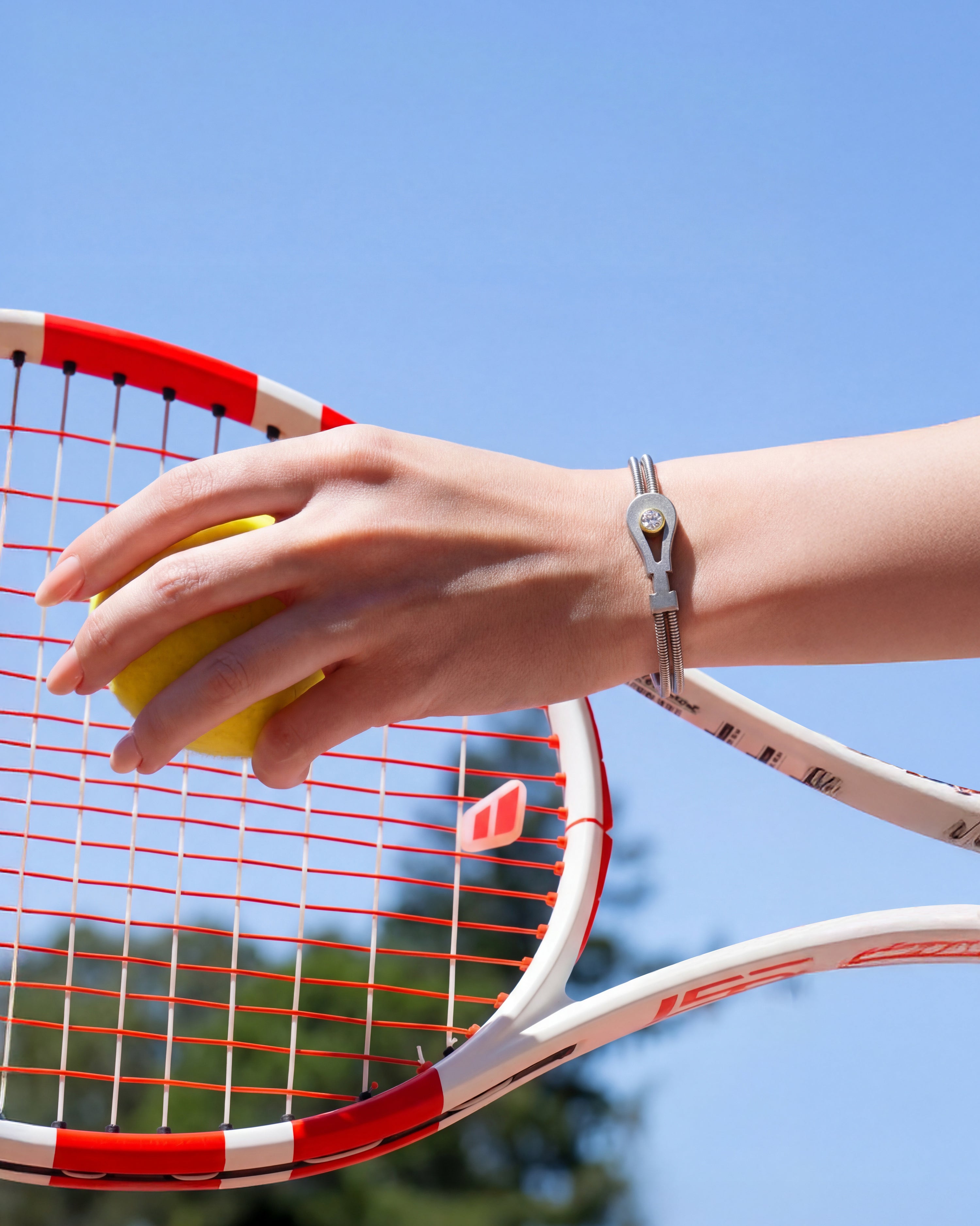 Unisex  Silver Titanium Bracelet with Matte  Finish