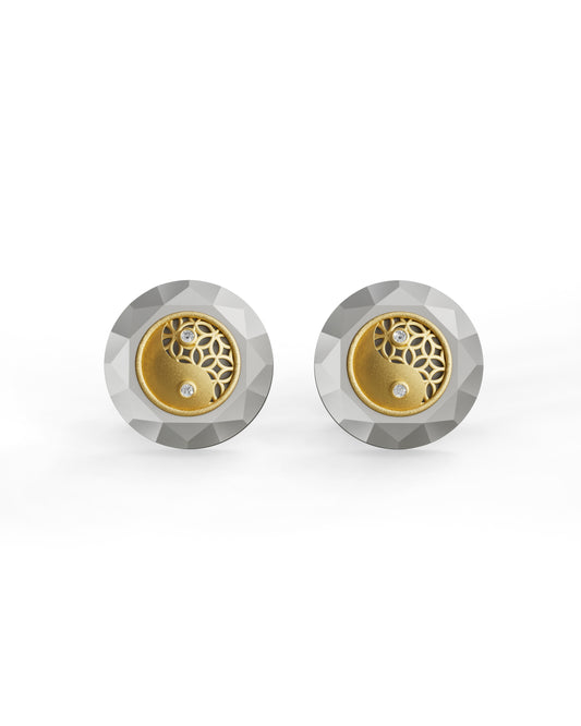 Duality - Titanium Cufflinks