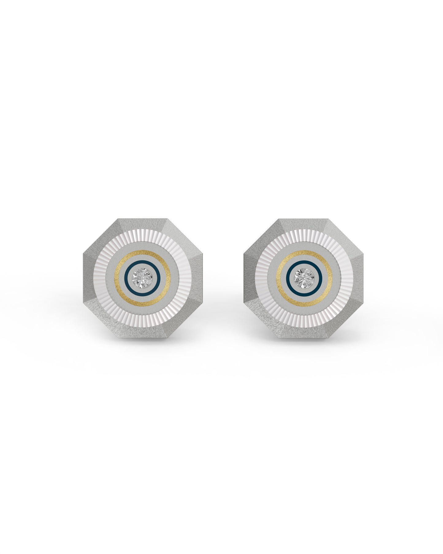 Radial - Titanium Cufflinks
