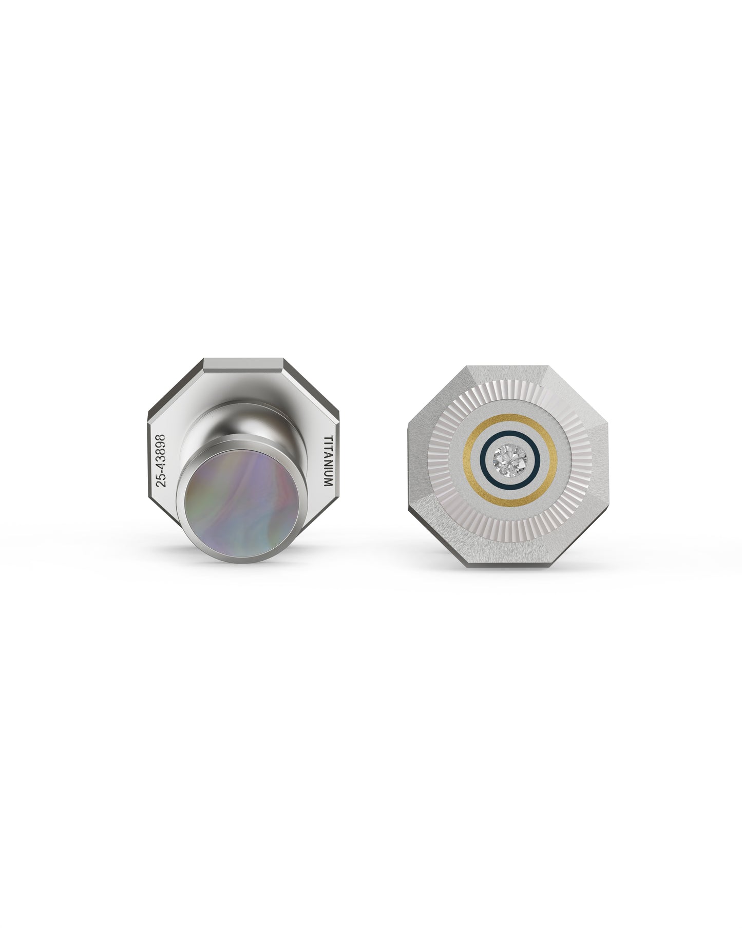Radial - Titanium Cufflinks