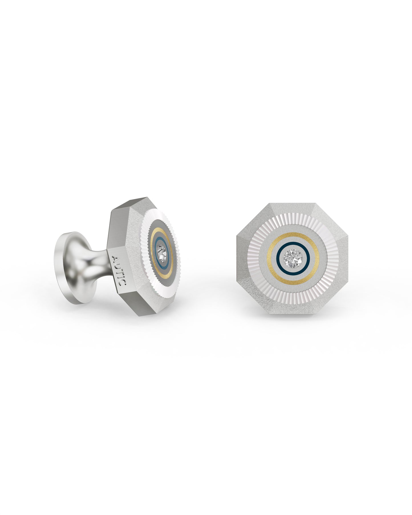Radial - Titanium Cufflinks