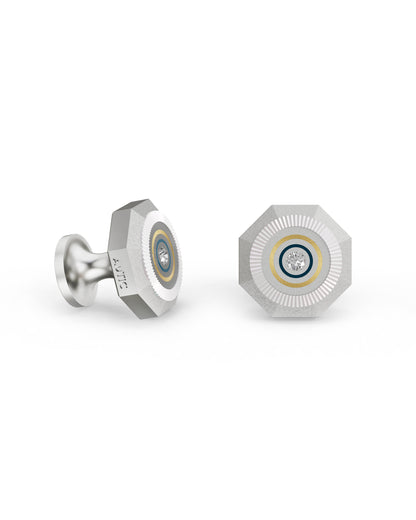 Radial - Titanium Cufflinks