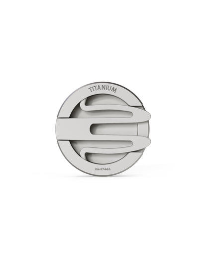 Bodhi - Titanium Button Cover