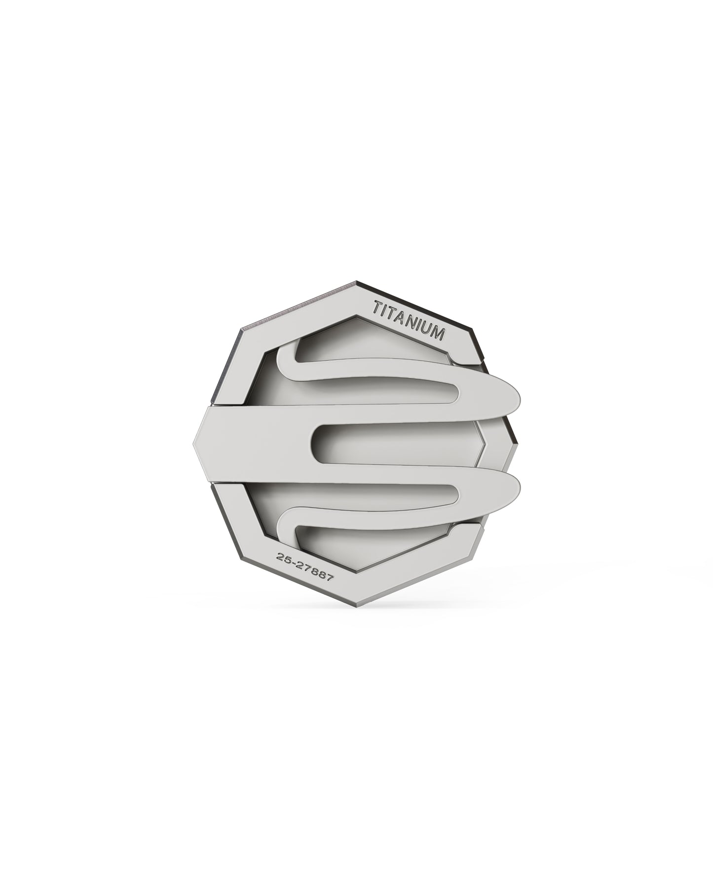 Aura - Titanium Button Cover