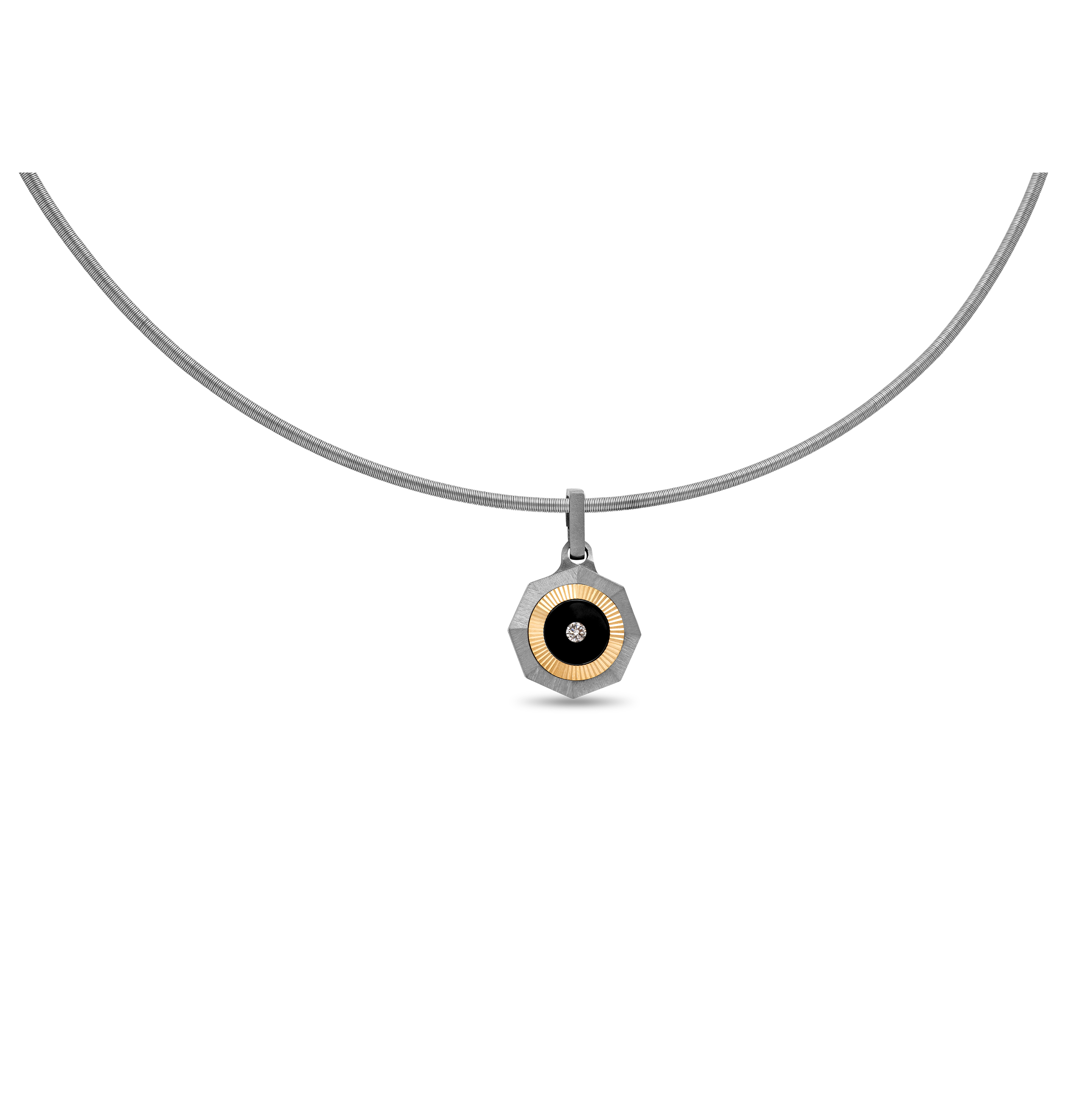 Aura - Titanium Pendant for Everyday Style