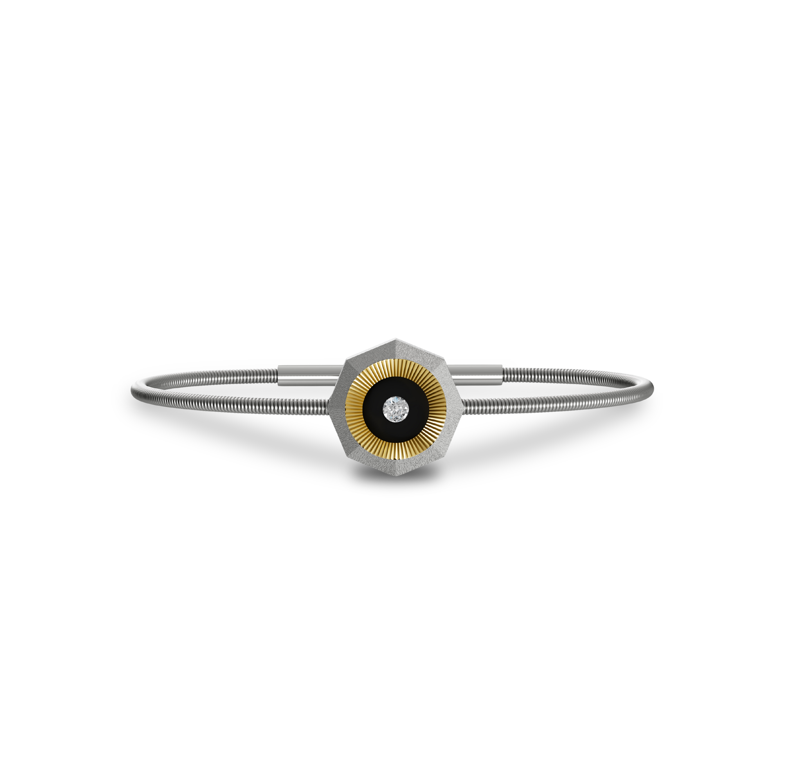 Aura - Titanium Cord Bracelet for Everyday Style