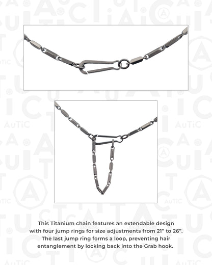 Unisex Titanium Zodiac Pendant