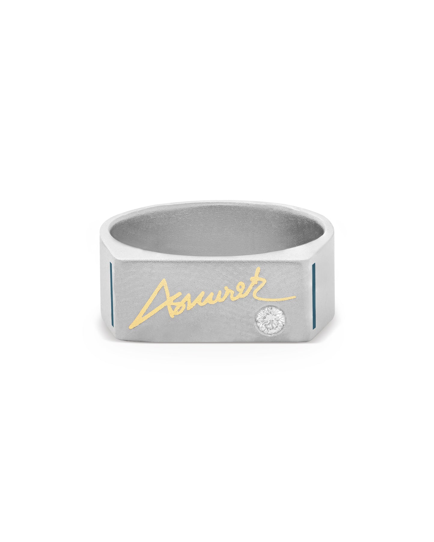 Autograph – Personalized Titanium Ring