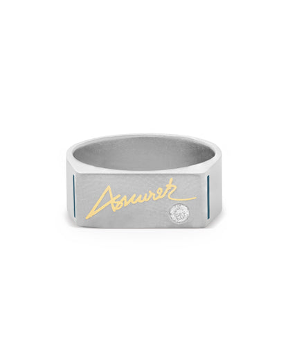 Autograph – Personalized Titanium Ring