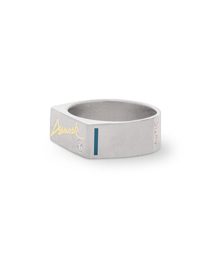 Autograph – Personalized Titanium Ring