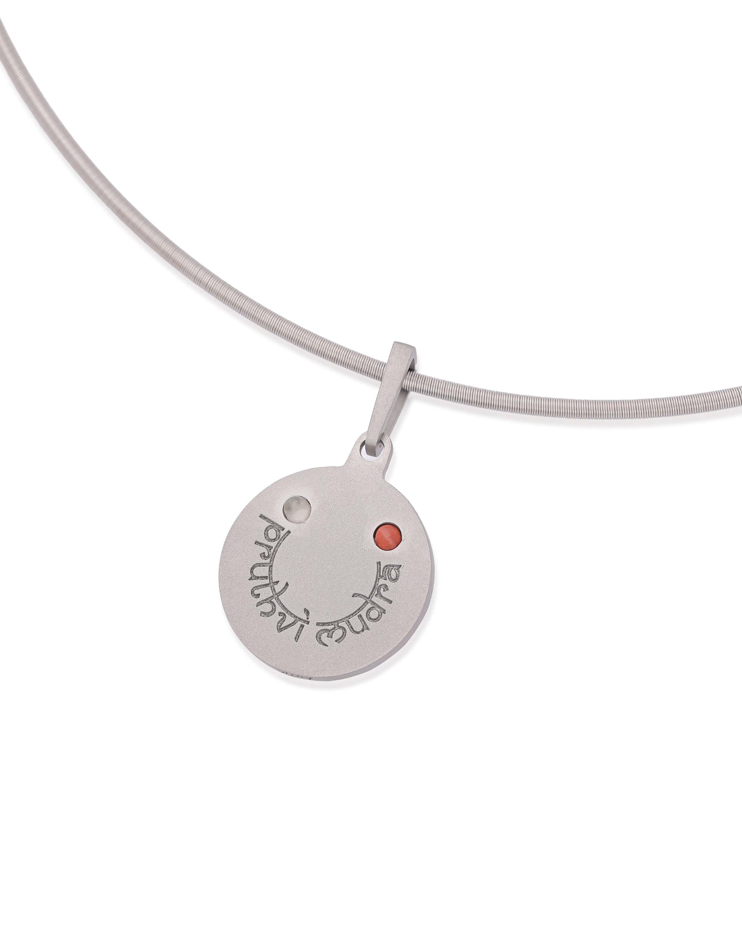 Pruthvi – Mudra Titanium Pendant