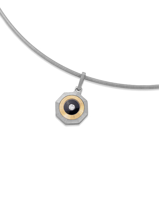 Aura - Titanium Pendant for Everyday Style