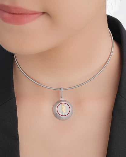 Varun– Mudra Titanium Pendant