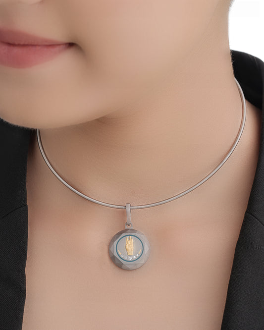 Akash – Mudra Titanium Pendant