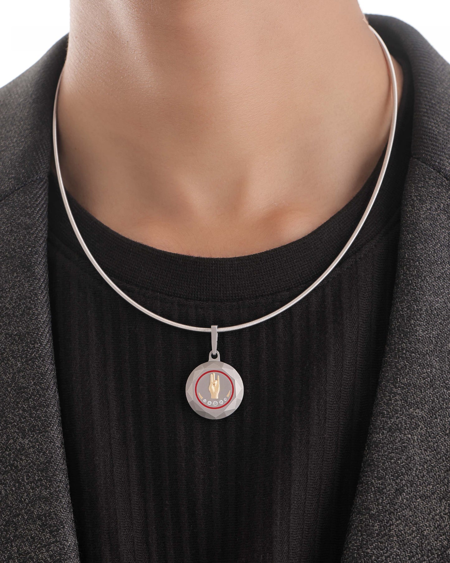 Agni – Mudra Titanium Pendant