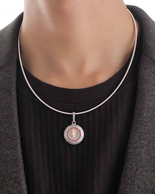Agni – Mudra Titanium Pendant