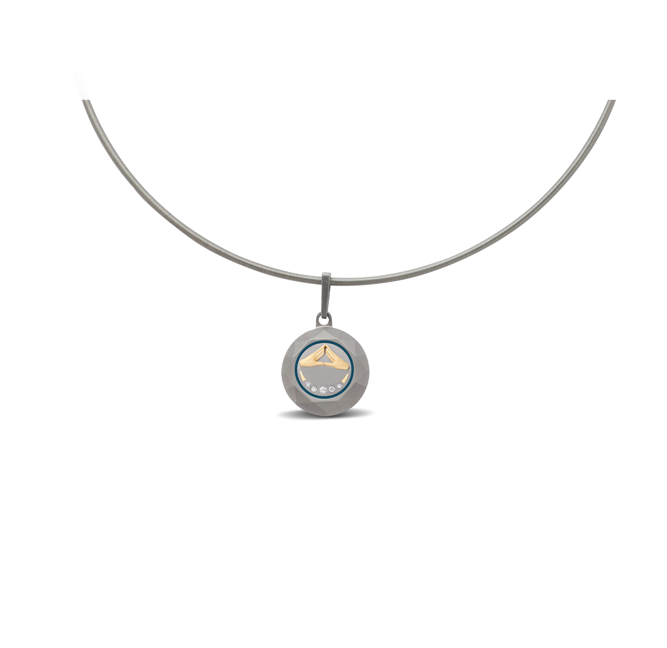 Hakini – Mudra Titanium Pendant