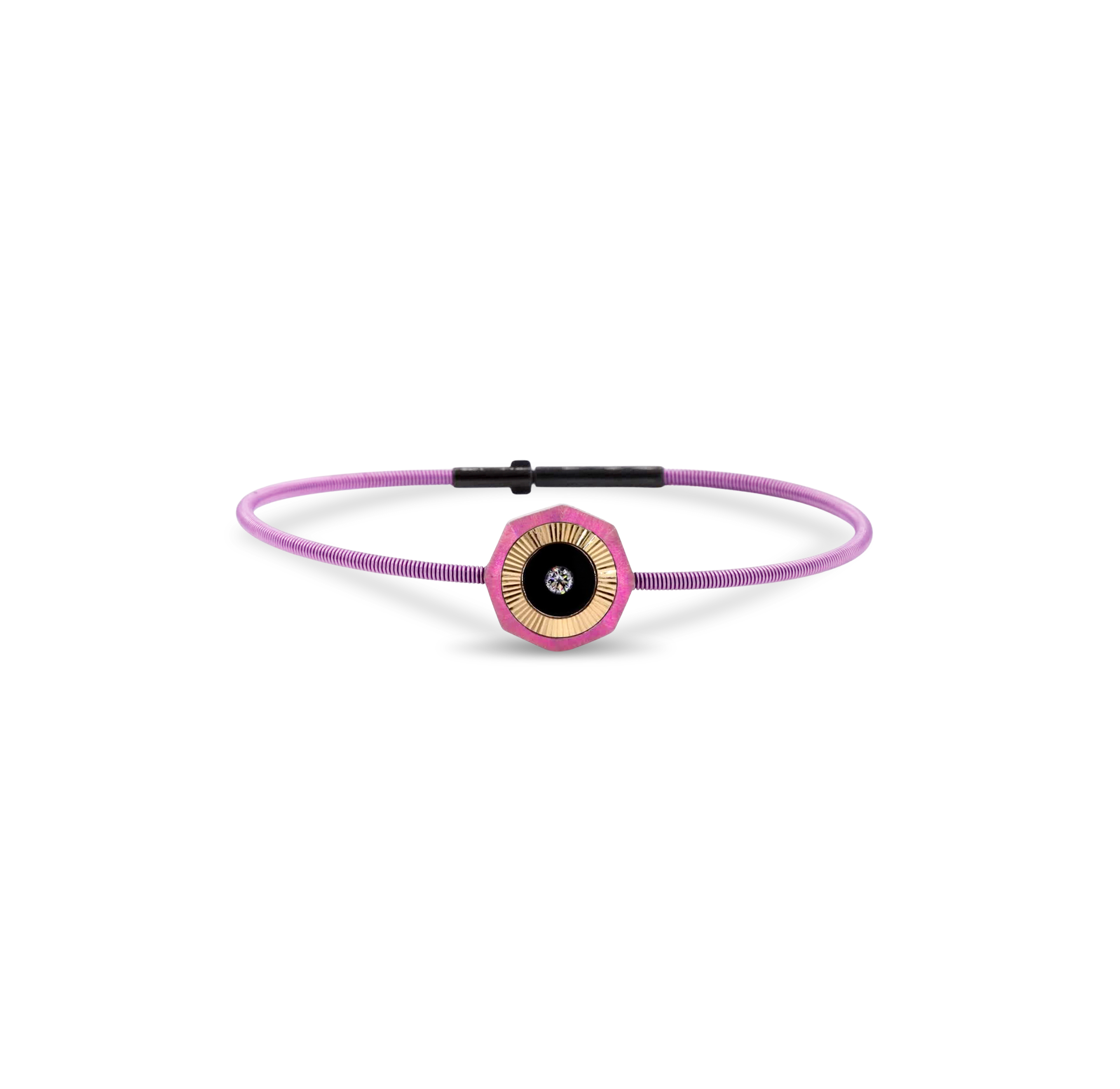 Vibes – Titanium Bracelet in Pink Color